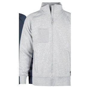 MWFEZIPL - FELPA ZIP LUNGA 280GRMQ