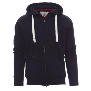 DALLAS+ - FELPA ZIP INTERA CON CAPPUCCIO 300 GRMQ
