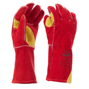 FIRE307R - GUANTO SALDATORE CROSTA 34CM CERTIFICATO