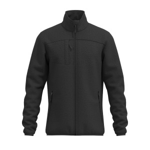 GARDENA - FULL PILE ZIP IN TESSUTO TECNICO