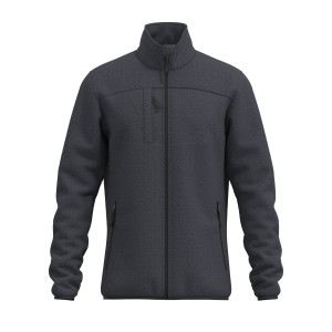 GARDENA - FULL PILE ZIP IN TESSUTO TECNICO